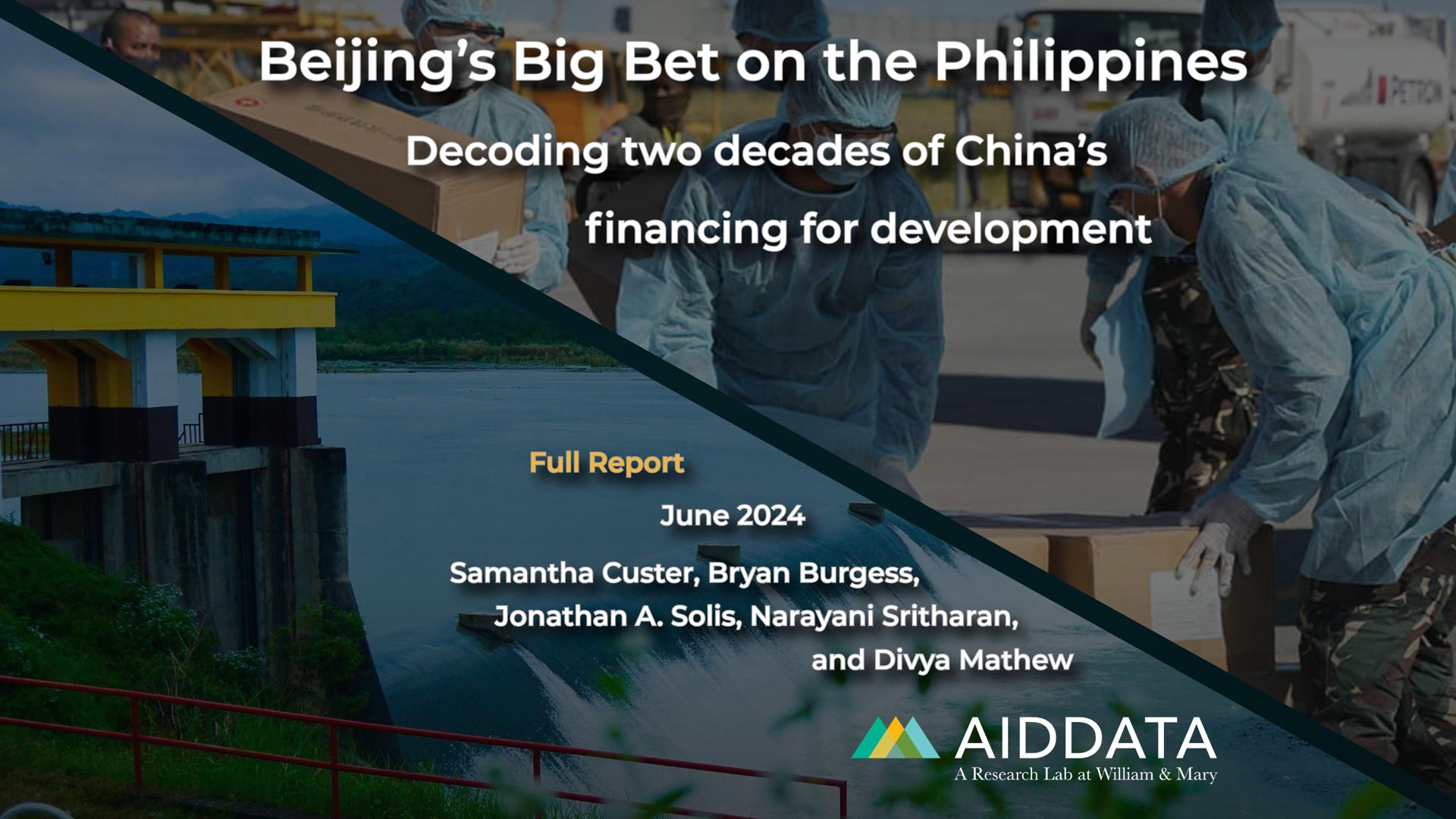 Cover image of the report Beijing's Big Bet on the Philippines.
